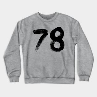 Number 78 Crewneck Sweatshirt